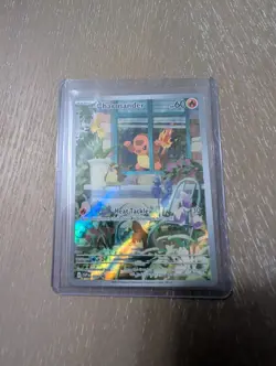 Pokemon TCG Charmander 044 S&V: Obsidian Flames Black Star Promo Card (LP) - Image 1