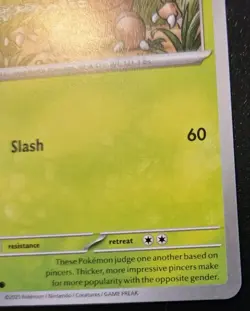 Pinsir 003/131 Common Scarlet & Violet: Prismatic Evolutions Pokemon TCG - Image 5