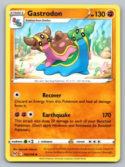 Pokemon TCG SWSH11: Lost Origin Gastrodon 102/196 - Image 1