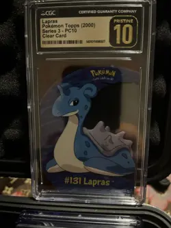 Pokemon Topps 2000 Series 3 Lapras-pc10 - Image 1
