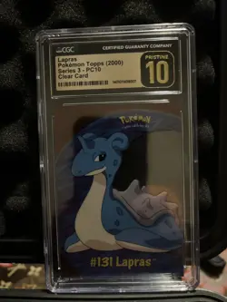 Pokemon Topps 2000 Series 3 Lapras-pc10 - Image 3