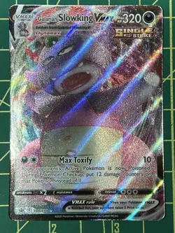 Galarian Slowking VMAX 100/198 Ultra Rare Pokemon Chilling Reign - Image 1