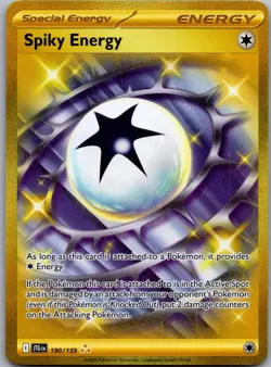 Spiky Energy 190/159 Hyper Rare Journey Together Pokemon Near Mint - Image 1