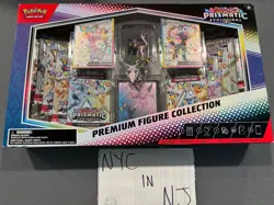 Pokemon Scarlet & Violet Prismatic Evolutions Premium Figure Collection Box - Image 1