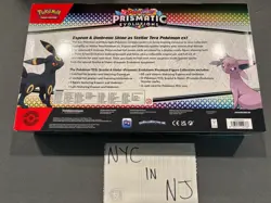 Pokemon Scarlet & Violet Prismatic Evolutions Premium Figure Collection Box - Image 3