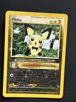 Pokemon Pichu 12/111 Neo Genesis Holo Rare - Image 1