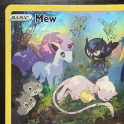 Mew GG10/GG70 Holo Crown Zenith Galarian Gallery Pokemon English NM - Image 5