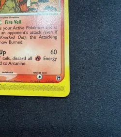 2003 Pokemon ARCANINE #15/100 EX Sandstorm Rare Regular TCG - Image 4