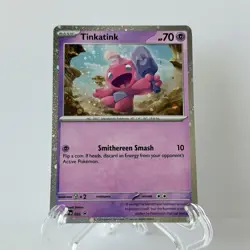 Pokemon TCG - Tinkatink SVP 025 Promo - Cosmos Holo - NM - Image 1
