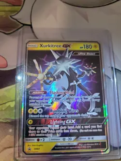 Pokemon TCG Xurkitree GX SM68 Black Star Promo NM - Image 1