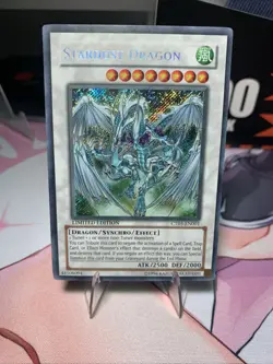 Yu-Gi-Oh Stardust Dragon CT05-EN001 Secret Rare Limited Edition - Image 1