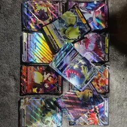 5 JUMBO Pokemon Cards BULK COLLECTION LOT! No Doubles EX GX VMAX V VSTAR - Image 1