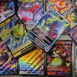 5 JUMBO Pokemon Cards BULK COLLECTION LOT! No Doubles EX GX VMAX V VSTAR - Image 2
