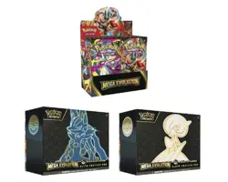 Pokemon Mega Evolution Pokemon Center 2 ETBs & 1 Enhanced Booster Box (PRESALE) - Image 1