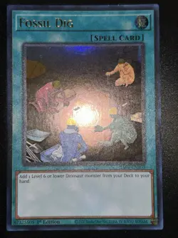Yugioh! - Fossil Dig - RA01-EN053 - Ultra Rare - NM - Image 1