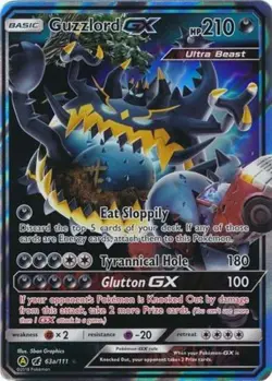 Guzzlord GX - 63a/111 - Alternate Art Promo PL/MP, English Pokemon Promos - Image 1