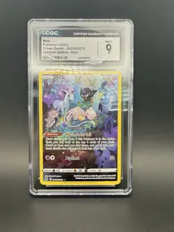 The Pokemon Company Mew GG10/GG70 Crown Zenith Galarian Gallery Holo CGC 9 - Image 1