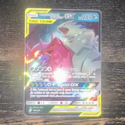 The Pokemon Company Pokemon TCG Mega Sableye & Tyranitar GX 126/236 UM Holo - Image 1