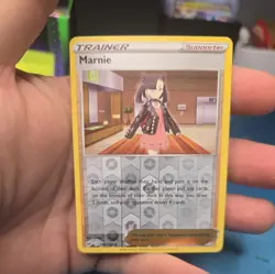 Pokemon Marnie Reverse Holo # 169/202 SSH Sword & Shield NM - Image 1