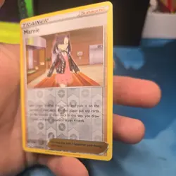Pokemon Marnie Reverse Holo # 169/202 SSH Sword & Shield NM - Image 4