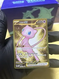 Pokemon TCG Mew EX 205/165 Scarlet & Violet 151 Hyper Rare Gold - Image 1