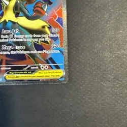 Pokemon TCG Mega Lucario EX 160/132 Ultra Rare Mega Evolutions NM/M Pack Fresh - Image 4