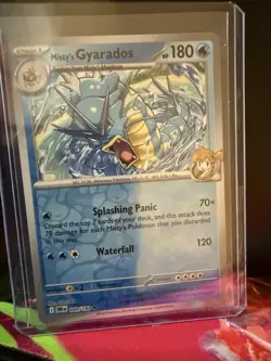 Pokemon TCG Misty's Gyarados Reverse Holo Rare Destined Rivals 049/182 - Image 1