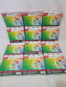 Lot Of 12 Pokemon TCG First Partner Illustration Collection Series 1 New Sealed - Image 3