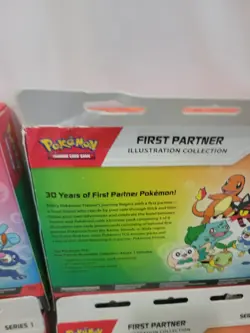 Lot Of 12 Pokemon TCG First Partner Illustration Collection Series 1 New Sealed - Image 4