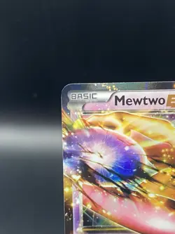 Pokemon TCG Mewtwo EX Next Destinies 54/99 Holo Ultra Rare LP - Image 2