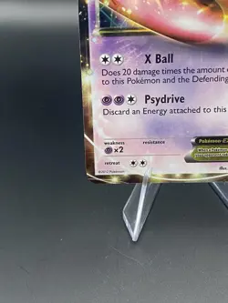 Pokemon TCG Mewtwo EX Next Destinies 54/99 Holo Ultra Rare LP - Image 4