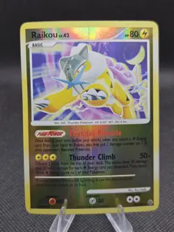 Raikou (Reverse Holo) 16/132 Pokemon Secret Wonders - MP - Image 1