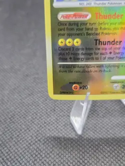 Raikou (Reverse Holo) 16/132 Pokemon Secret Wonders - MP - Image 5