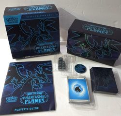 Pokemon TCG: Phantasmal Flames ETB Box & Accessories NO PACKS NO PROMO - Image 1