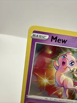Mew Holo Rare Celebrations 011/025 Pokemon TCG Sword & Shield NM - Image 2
