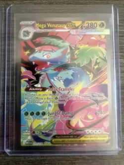 Bulbasaur Ivysaur Mega Venusaur - Mega evolution Full Art (all 3 Cards) - Image 4