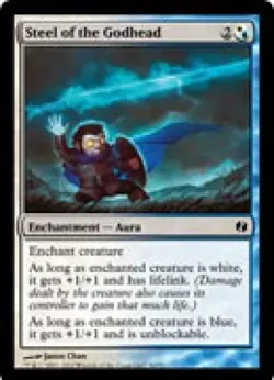 Steel of the Godhead - DDVK MTG - Medium Play - Image 1
