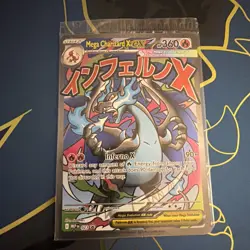 Pokemon TCG Mega Charizard X ex 023 Sealed Promo 2-Card Pack Mega Charizard UPC - Image 2