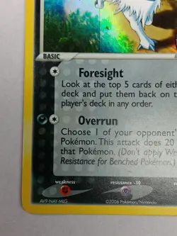 Pokemon Absol 18/110 EX Holon Phantoms Stamped Holo Card 2006 - Image 5