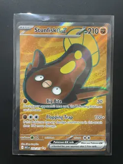 Stunkfish EX 252 /217 - Illustration Rare - Ascended Heroes Pokemon Card - NM/M - Image 1