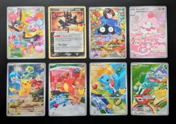 Huge Pokemon 12 Card Lot - Illustration Rares, Gold Star, First Partner Kanto - Image 1