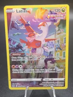 Latias Ultra Rare SWSH: Crown Zenith: Galarian Gallery GG20/GG70 NM Card - Image 1