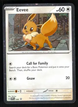 Eevee - 200 (Cosmos Holo) SVP 200 SV: Scarlet & Violet Promo Cards Promo NM - Image 1