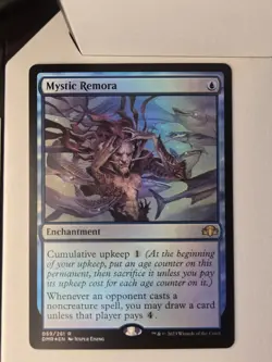Mystic Remora - Dominaria Remastered - MTG - Foil - NM - Rare - Image 1