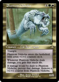 Mint/Near-Mint, English - 4 x MTG Phantom Nishoba - Retro Frame Dominaria Remast - Image 1