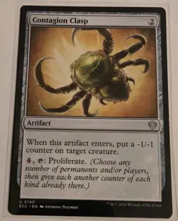 Contagion Clasp Commander: Lorwyn Eclipsed Regular - Image 1