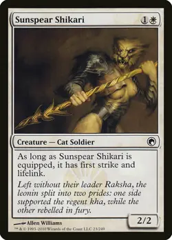 4x SUNSPEAR SHIKARI x4 - Nearmint - SOM Scars of Mirrodin - MTG - FREE SHIPPING - Image 1