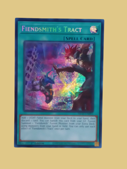 Fiendsmith's Tract 1st Edition MP25-EN093 Prismatic Secret Rare NM YUGIOH - Image 1
