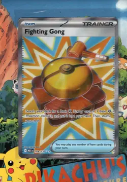 Pokemon TCG Fighting Gong 168/132 Mega Evolution NM/M - Image 1