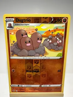 Dugtrio 093/202 Uncommon Sword & Shield Pokemon Near Mint - Image 1